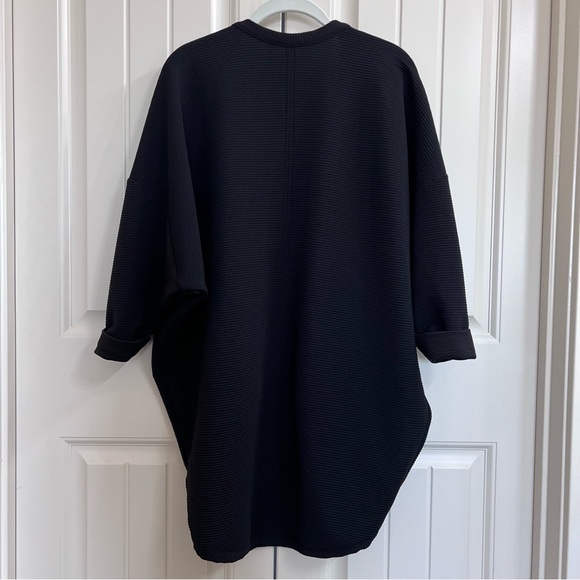 Lucy Womens Cocoon Wrap Cardigan in Black, Size XS - Picture 6 of 7